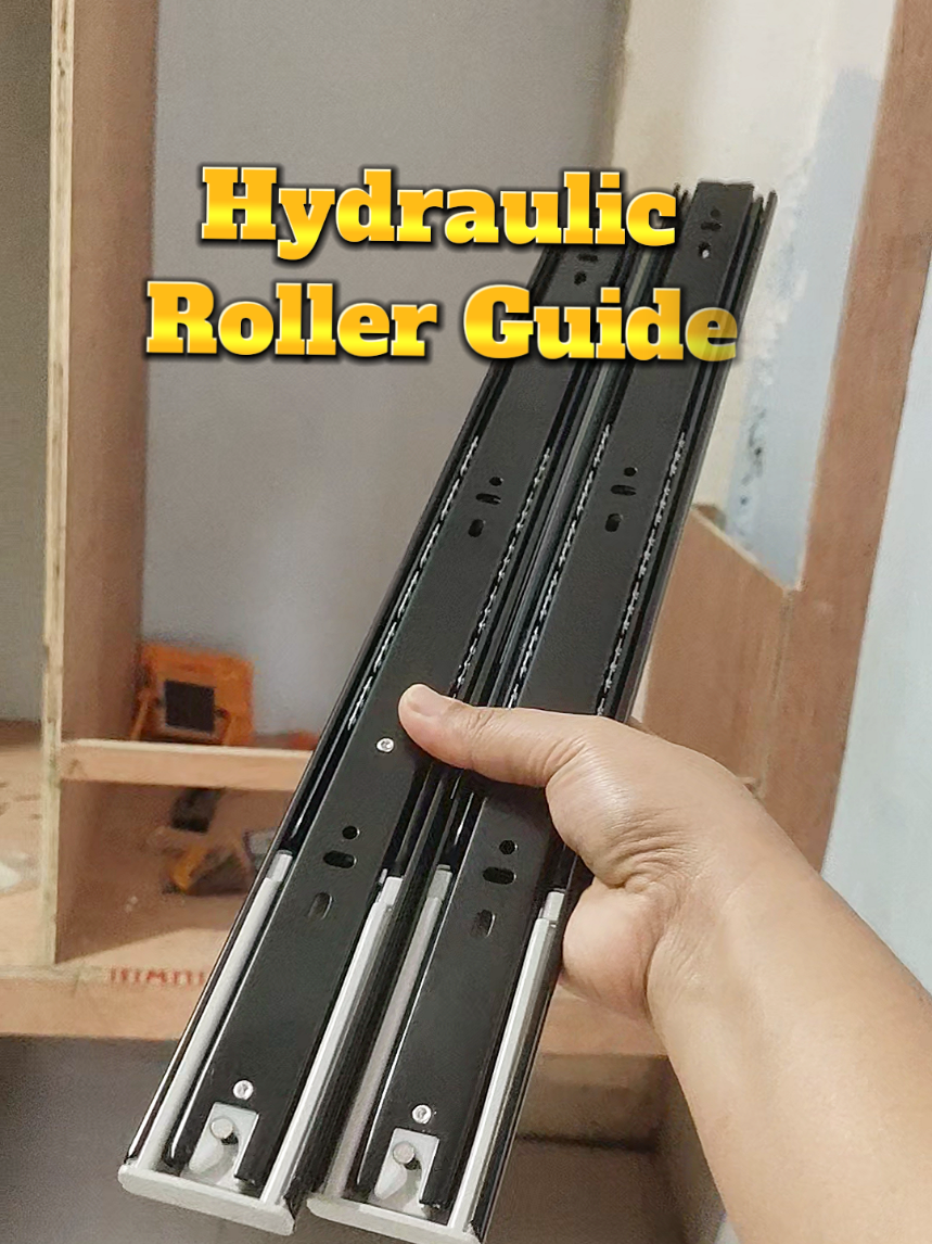 2Pcs Roller Guide Slide for Drawer #rollerguide #rollerslide #drawer #furniture 