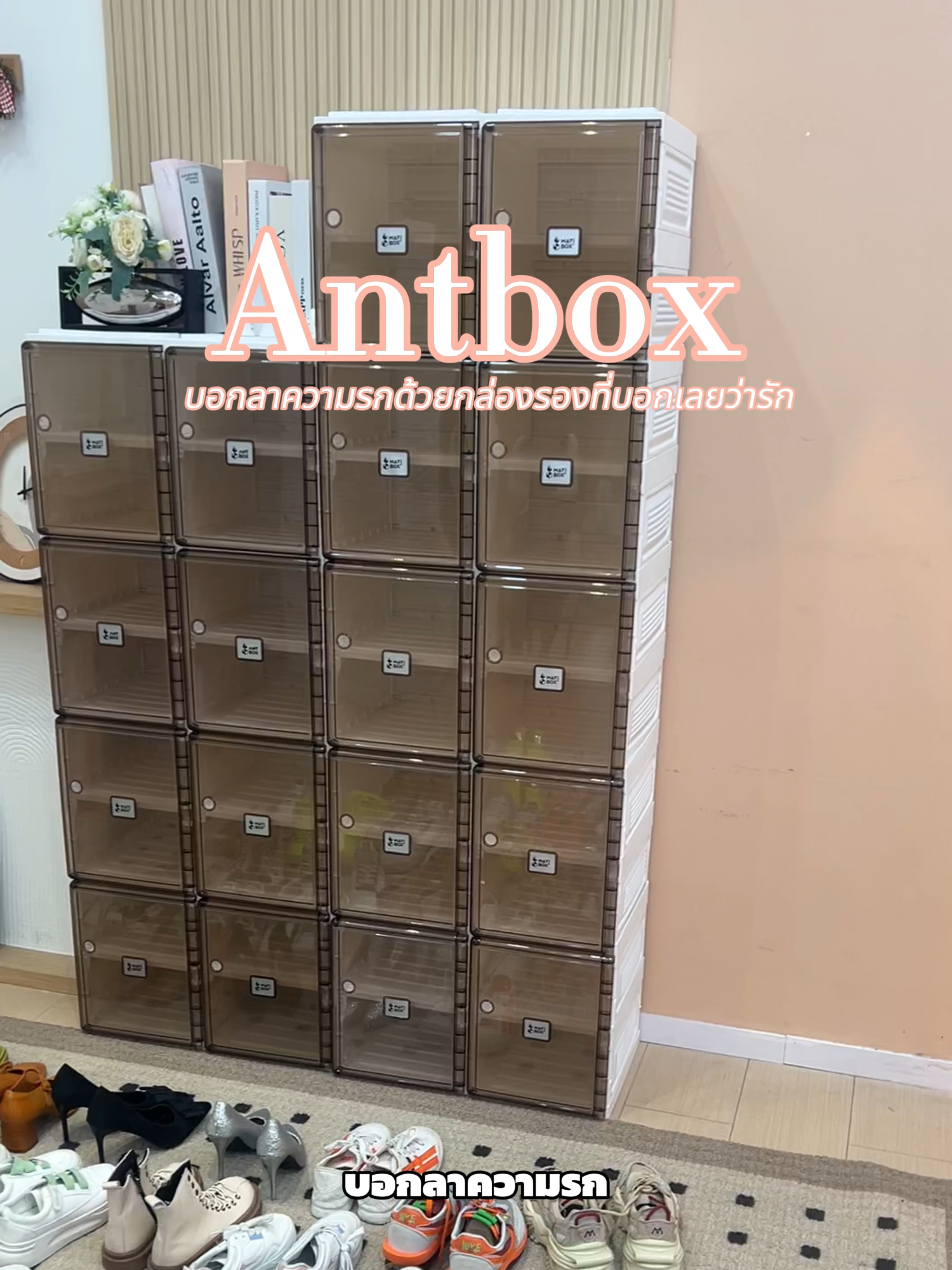 เก็บรองเท้าให้เป็นระเบียบ สวยงามและสะดวกสุดๆ กับกล่องรองเท้า Antbox  #Antbox #กล่องรองเท้า #พับเก็บได้ #ฟังก์ชั่นแน่นมาก #จัดระเบียบบ้าน #ดีไซน์ทันสมัย #แต่งบ้าน #ตกแต่งห้อง #ตกแต่งบ้าน