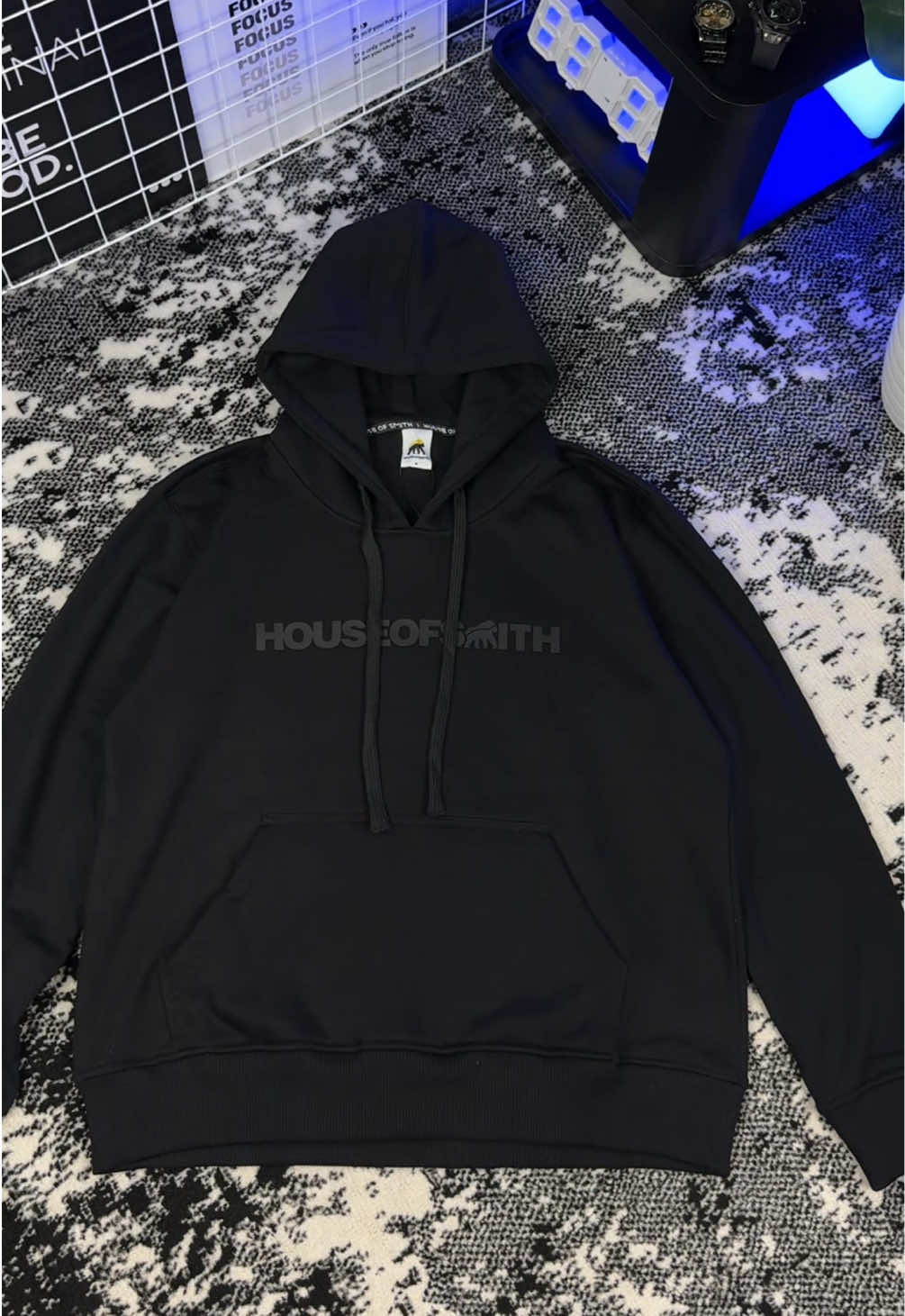 Rekomendasi hoodie hitam house of smith #hoodie #hoodiepria #hoodies #houseofsmith 