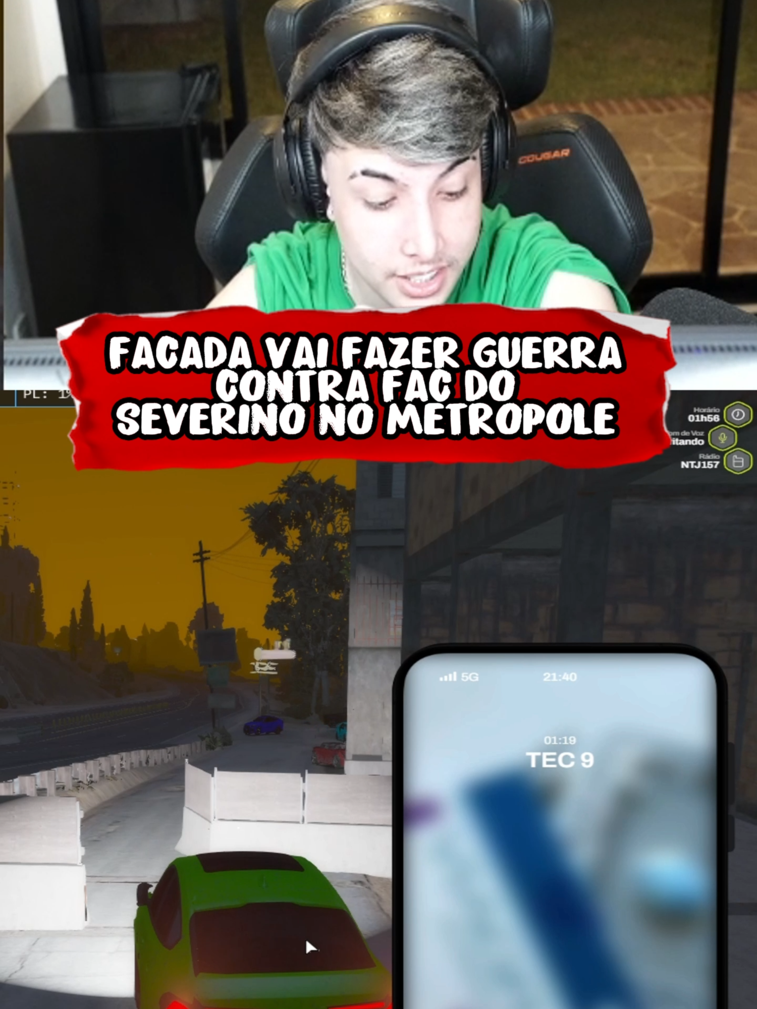 Facada vai fazer guerra contra Fac do Severino no Metropole @facadarp #facada #facadarp #facadarp_ #noise #metropolerp #metropole #bak #gtarp #fivem #bdl #clipsdofacada #cortesdofacada #cortesdofacadalive #locking #lockfps #viral