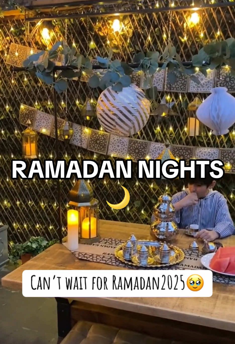 Can’t wait for those peaceful Ramadan nights! 🌙✨ #Ramadan2025