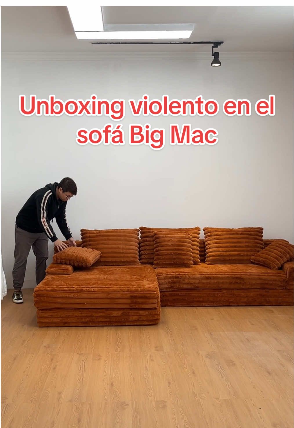 Unboxing violento en el sofá Big Mac#compressedsofa #compressionsofa #tanzuosofa #livingroomsofa #Vacuumcompressionsofa #Transformerssofa #sofabed #sofa #couch #sofainabox #tanzuo#factory #furniture 