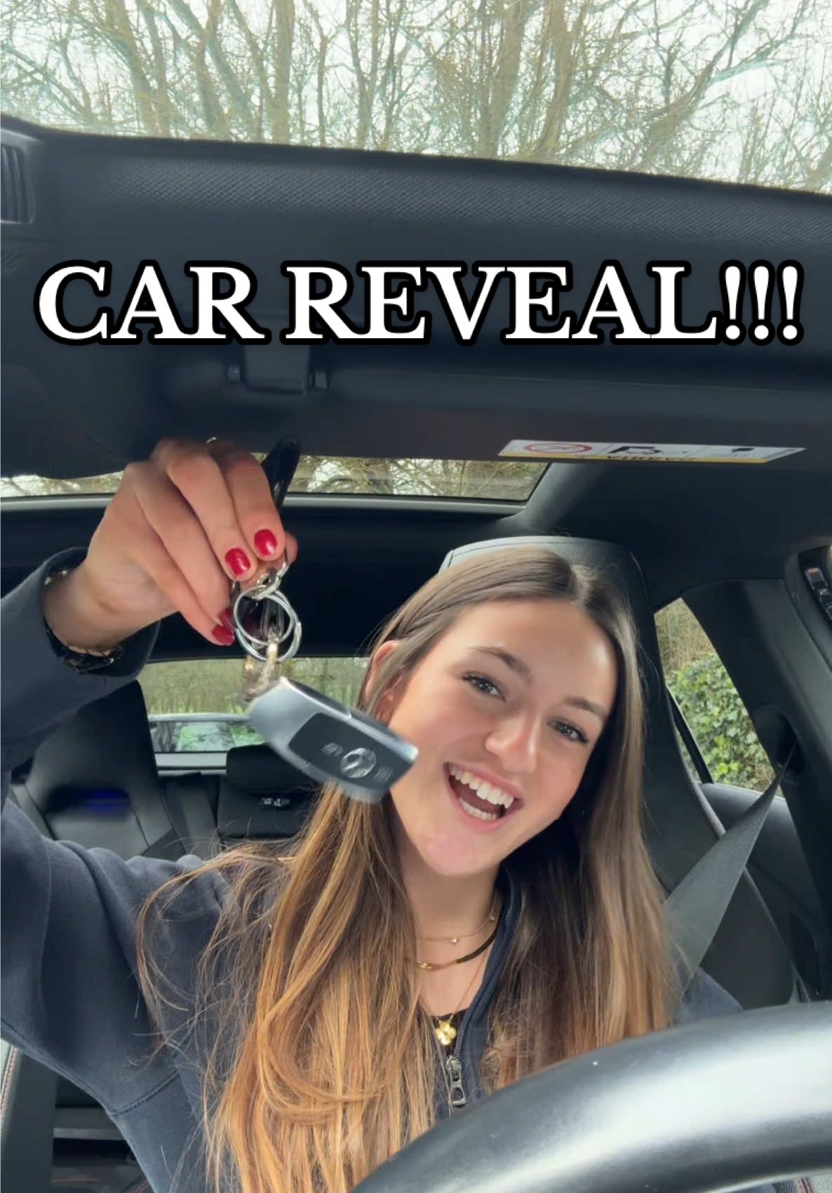 car reveal 🤭