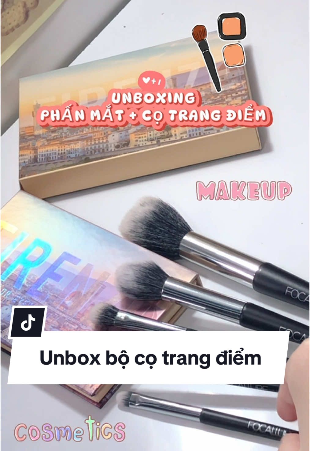 Bộ cọ cho mấy bà tập tành makeup nè #bocotrangdiem #focallure #xuhuong #fyp #qynhme 