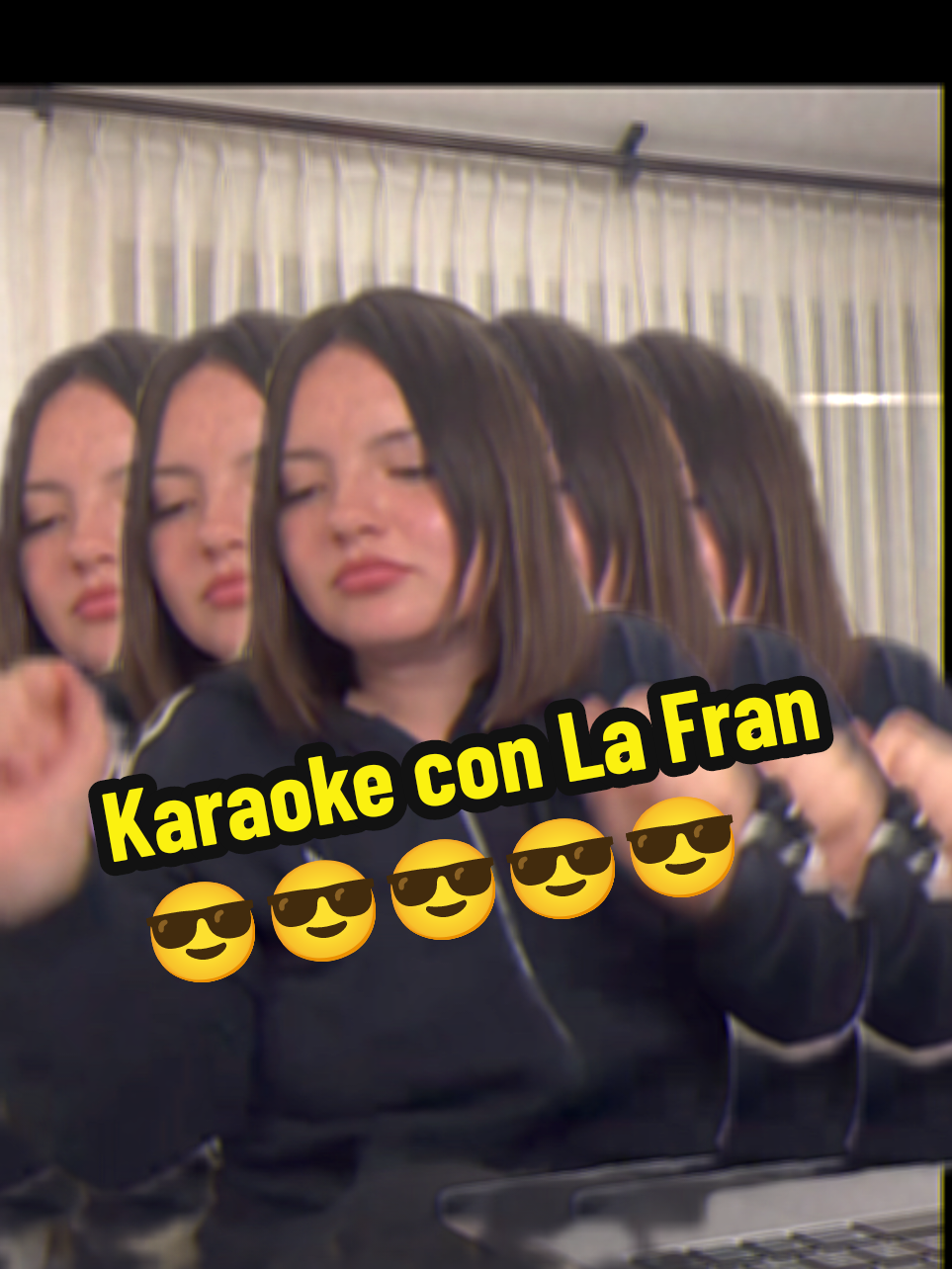 Karaoke con La Fran 😎💃🏻 #franciscaaronsson #lapecas #karaoke 