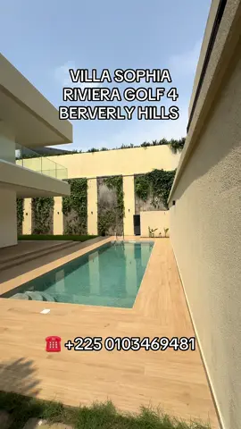 VILLA SOPHIA - VILLA A LOUER - RIVIERA GOLF 4  Villa duplex de 9 pièces à louer à Cocody Riviera Golf 4, Beverly Hills Située dans un cadre prestigieux et sécurisé, cette villa offre un espace luxueux et fonctionnel, idéal pour une résidence familiale ou professionnelle. La villa comprend 4 chambres autonomes, 2 bureaux, 2 grands séjour, une salle à manger, deux cuisines (européenne et africaine), ainsi qu’une dépendance autonome. Les espaces extérieurs incluent une belle piscine, un grand jardin, une cour avant et arrière, et un garage pour trois voitures. Loyer : 3,5 millions à revoir Visite sur rdv Contact : +225 0103469481 #abidjan #abidjan225🇨🇮 #immobilier #newmoney #villa #tiktokcotedivoire🇨🇮 #tiktokabidjan🇨🇮 #immobiliercotedivoire #immobilierabidjan #sublimecotedivoire #gedeonchrison #maison #realestate #berverlyhills #tiktok225 #tiktok225🇨🇮 #cotedivoire🇨🇮225 #cotedivoire🇨🇮 #abidjan #stabiliserentabilise #stabilise #rentabilise #usa🇺🇸 #trump2024 #trump 