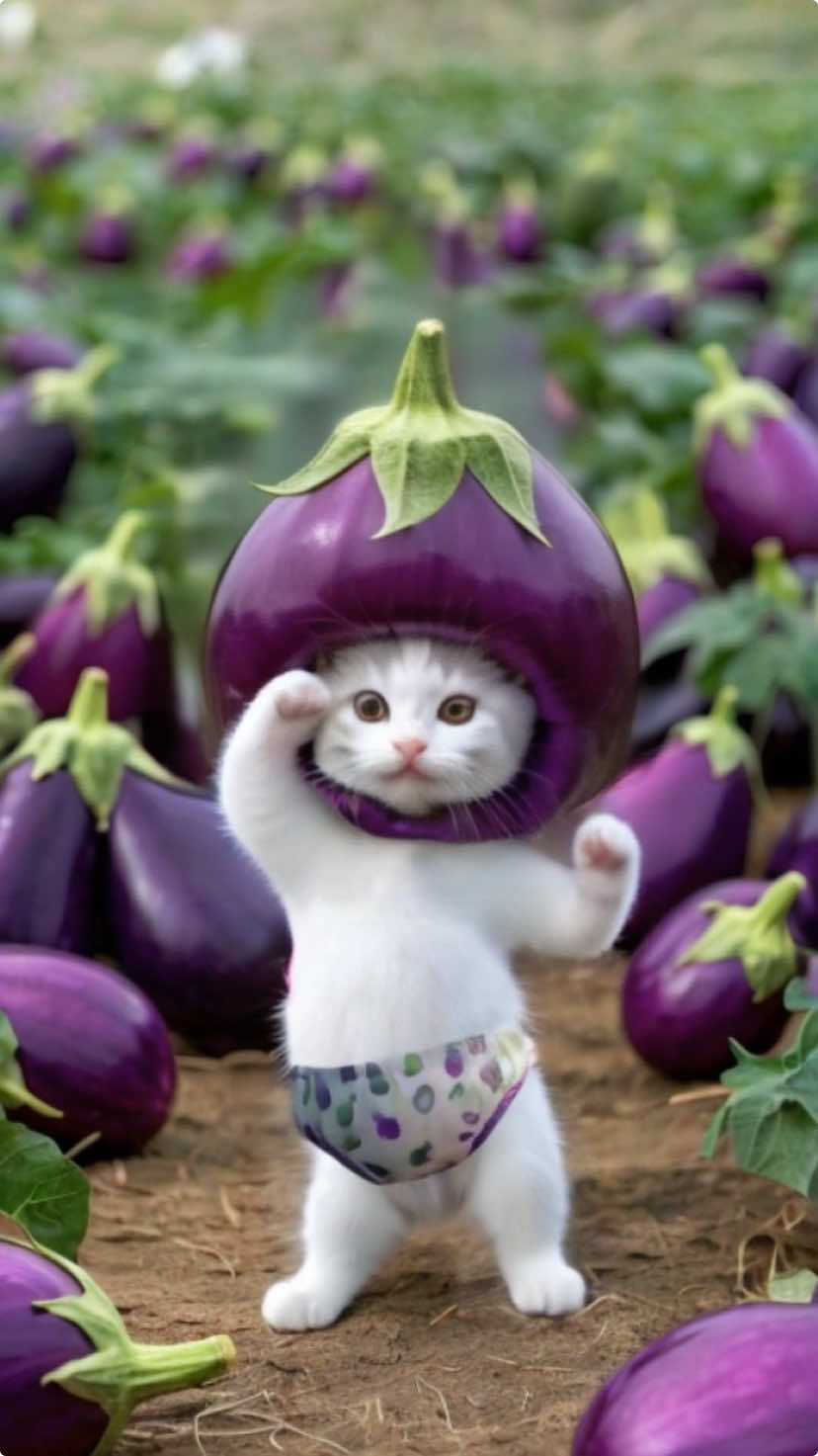 #catdance #petdance #trending #eggplant #funny 