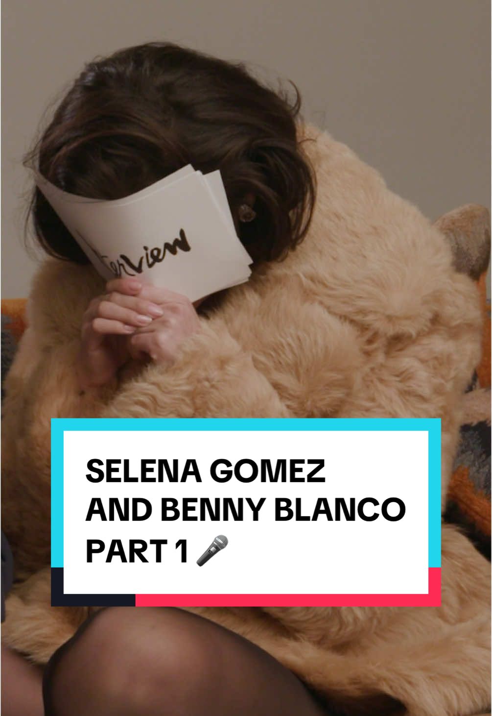 Jesse Eisenberg? 🤔 @Selena Gomez and @benny blanco answer a few questions about each other behind the scenes of our March issue cover shoot.  #selenagomez #bennyblanco 