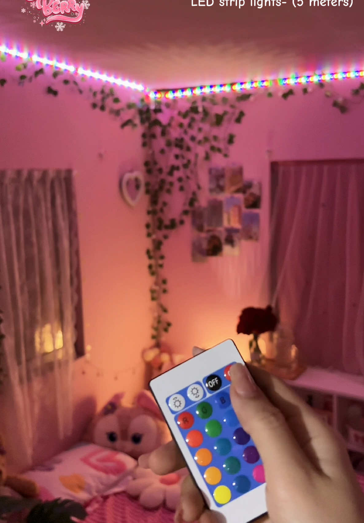Game Room တွေထဲဆင်ရင် perfect နော် 🤭 #fyp #trending #ledstriplights #ledlights #roomdecor #accessories #RGB #lights #nightlight 