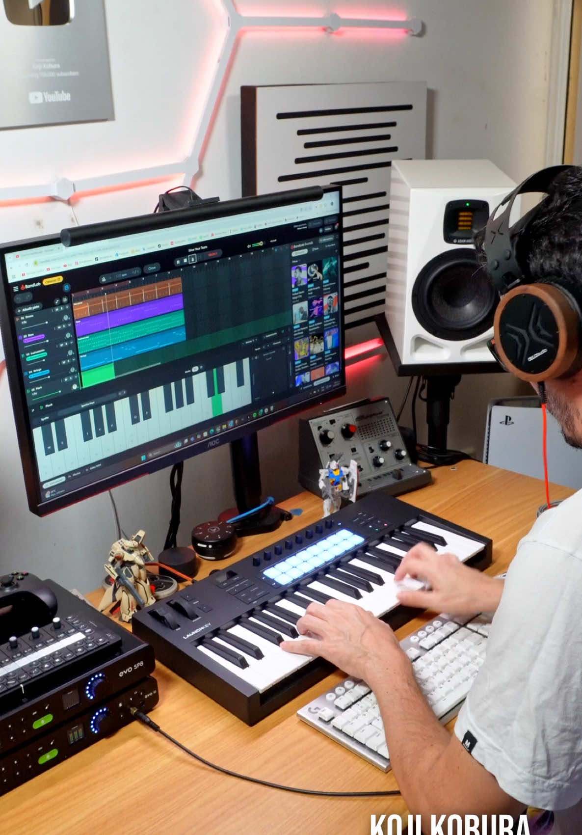 The Weeknd - Save Your Tears (BandLab Cover) #theweeknd #synthpop #novation #musicproducer #olloaudio @Novation @BandLab 