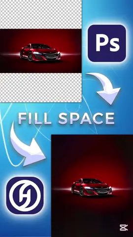 FILL SPACE / PHOTOSHOP TUTORIAL 🔥