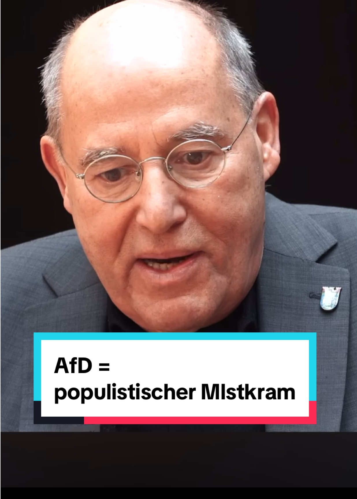 Am 23. Februar LINKS 🚩 Gysi über den reinen Populismus der AfD. Die AfD ist eine Kriegspartei und mit ihr hätten wir kein Geld mehr für Schulen etc. Nach der Ampel LINKS 🚩 #gysi #politik #nachderampellinks #gerechtigkeit #linke #neuwahlen #sicherheit #angst #afd #💙 #💙💙 #aliceweidel  #bildung (Quelle: Interview von Maulbeerblatt zur Direktkandidatur von Gysi in Berlin Treptow-Köpenick zur Bundestagswahl 2025)