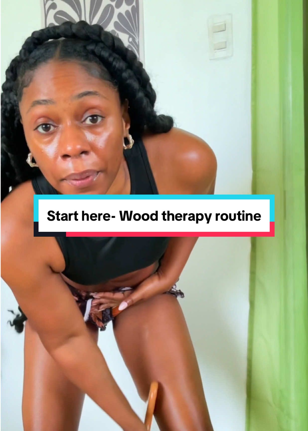 Get started with your wood therapy routine- #woodtherapy #SelfCare #caribbeangirl #lymphaticdrainage #bodysculpting #trinidadcarnival #woodtherapytools #wellness #reducecellulite 