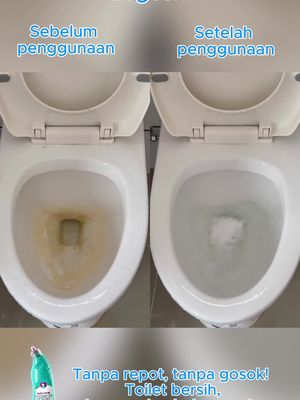 Noda kuning membandel di toilet susah hilang? Coba ini, sekali lap langsung bersih!