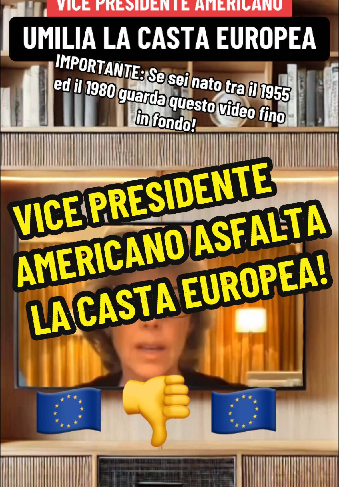 JD Vance a Monaco: la lezione di democrazia che l’Europa finge di non sentire Alla Conferenza sulla Sicurezza di Monaco, il Vicepresidente degli Stati Uniti JD Vance ha pronunciato un discorso destinato a lasciare un segno profondo. Senza giri di parole, ha denunciato la deriva antidemocratica dell’Unione Europea, accusando le élite di Bruxelles di aver tradito i valori fondamentali su cui il continente avrebbe dovuto prosperare. Vance ha smascherato l’ipocrisia di chi, in nome della democrazia, giustifica la censura, l’annullamento delle elezioni e la repressione del dissenso. Ha puntato il dito contro chi, come l’ex commissario Thierry Breton, festeggia l’annullamento del voto in Romania e minaccia di fare lo stesso in Germania. Ha chiesto agli europei di guardarsi allo specchio: se poche centinaia di dollari di pubblicità online possono minare un’intera democrazia, allora quella democrazia è già marcia. Con chirurgica precisione, ha descritto un’Europa che punisce chi prega, arresta chi esprime opinioni scomode e spegne i social media per soffocare il malcontento. Ma soprattutto, ha messo in guardia i leader europei: ignorare la volontà popolare non è governance, è suicidio politico. “Non abbiate paura”, ha detto, citando Giovanni Paolo II. Un monito, ma anche un avvertimento. Perché la democrazia non si protegge con decreti e censure, ma rispettando la voce dei popoli. E se l’Europa non lo capisce, l’America non potrà salvarla da sé stessa. #vence #europa #democrazia @Fratelli d’Italia @legaofficial @il Giornale @Il Tempo @La Zanzara @President Donald J Trump @Marco Rizzo @Isabella Tovaglieri @Alessandro Sallusti @Carlo Calenda @CNEWS @donaldjtrumpjr @Giorgia Meloni @Il Fatto Quotidiano @Luca Zaia @Matteo Salvini @Rassemblement National @robertovannacci @Roberto Parodi @Silvia Sardone @Susanna Ceccardi @Team Trump @Vittorio Feltri @J.D. Vance 