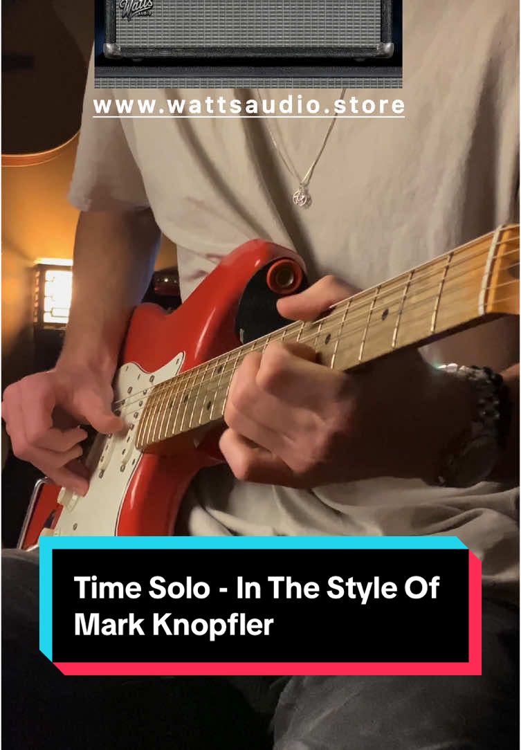 Pink Floyd’s Time Solo - In The Style Of Mark Knopfler . Go to wattsaudio.store to get “The Sultan Amp” . #time #pinkfloyd #darksideofthemoon #markknopfler #stratocaster #guitartone #guitarsolo #sultansofswing #viral #fup #fy 