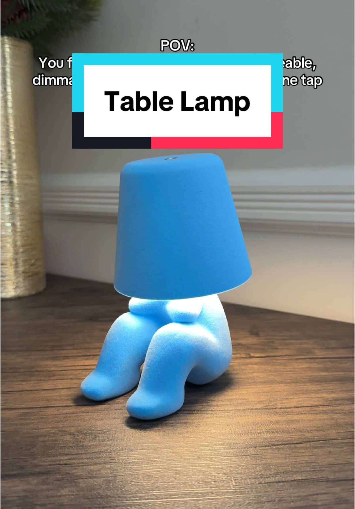 Check their other table lamp colors and designs too. They are so cute! #lamp #nightlight #cutelamp #tablelamp #light #cozylighting #lamplove #tablelampgoals #lightingvibes #cutehomedecor #homedecor #roomdecor #softglow #lampaesthetic #warmglow #aesthetic #tiktokmademebuyit #TikTokShop 