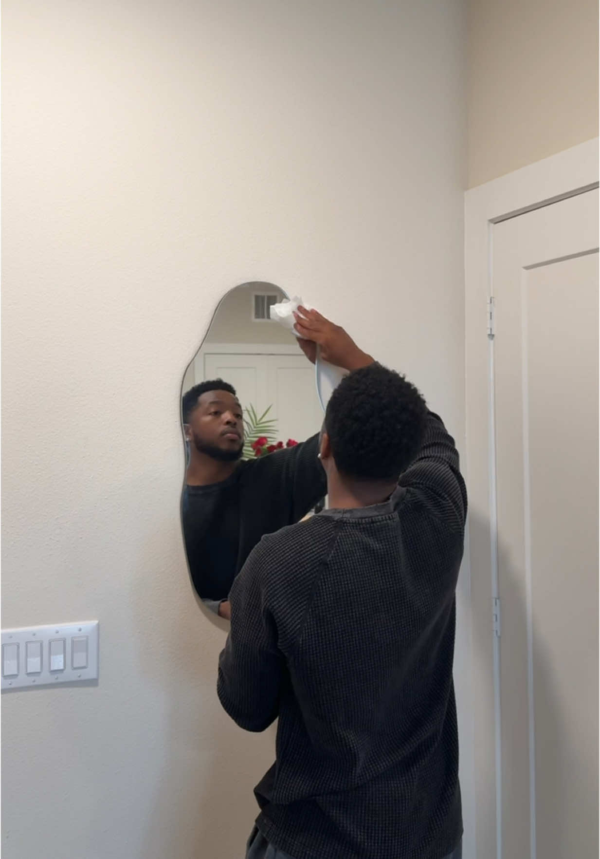 Calm Saturday! Cleaning + Decorating  The irregular mirror 🔥?  #minivlog #Lifestyle #cleaning #decorating #viralvideos