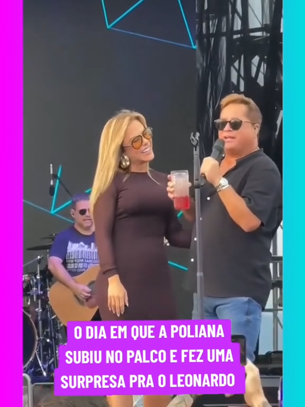 O DIA EM QUE A POLIANA SUBIU NO PALCO E FEZ UMA SURPRESA PRA O LEONARDO.♥️♥️♥️♥️♥️♥️ #ultimasnoticias  #celebridades @TUDOEMAIS1POUCO✅ 