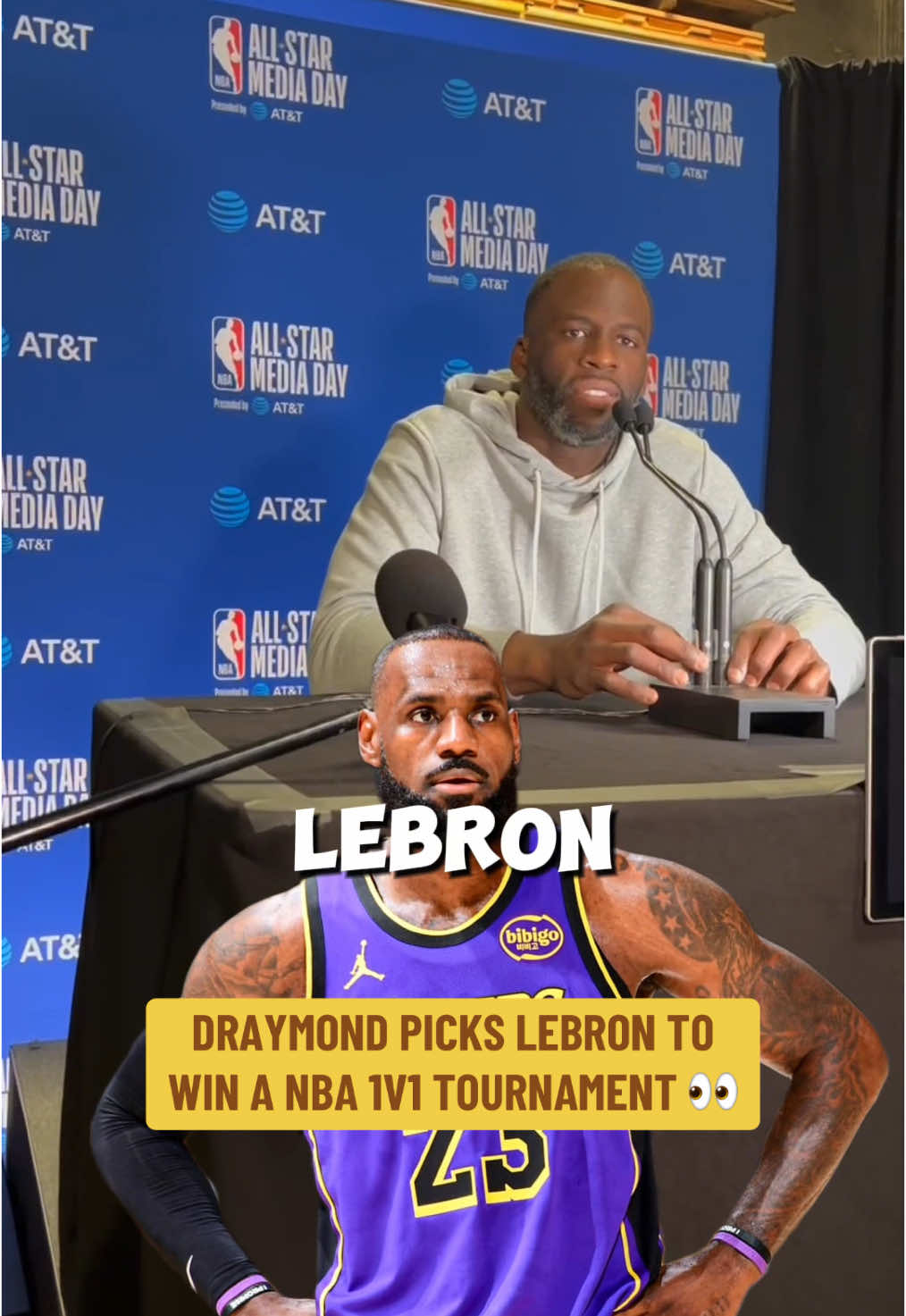 Y’all agree with Dray ? 😅 #NBA #allstargame #basketball #draymondgreen 