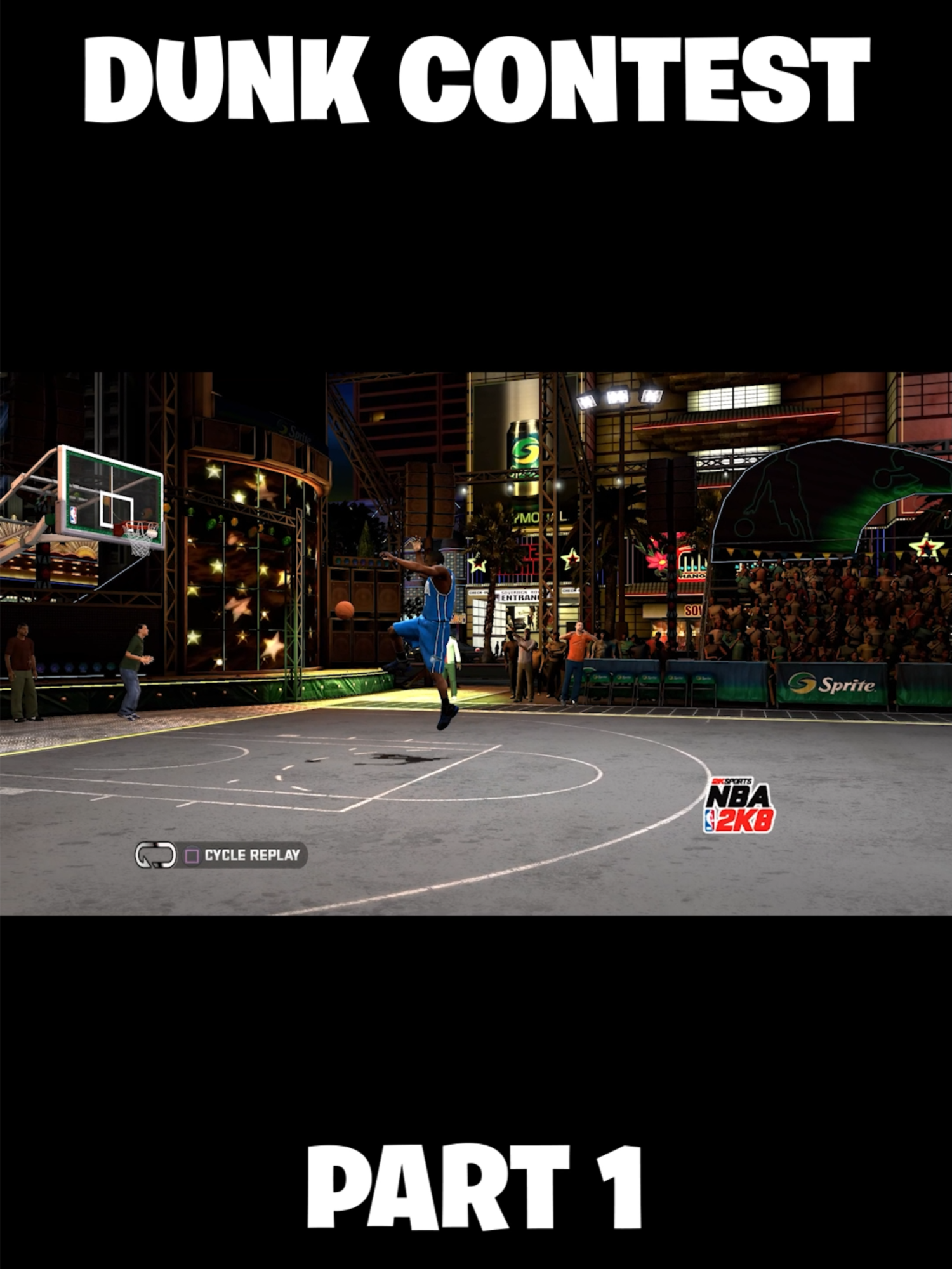 Playing The Dunk Contest In Every NBA 2K #NBA #dunk #allstargame #nba2k #dunkcontest #fyp