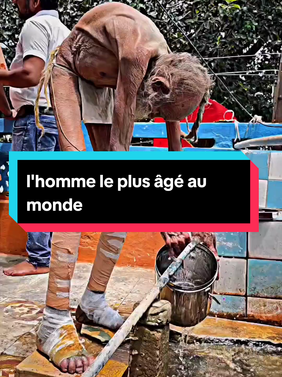 #l'homme le plus âgé au monde# 