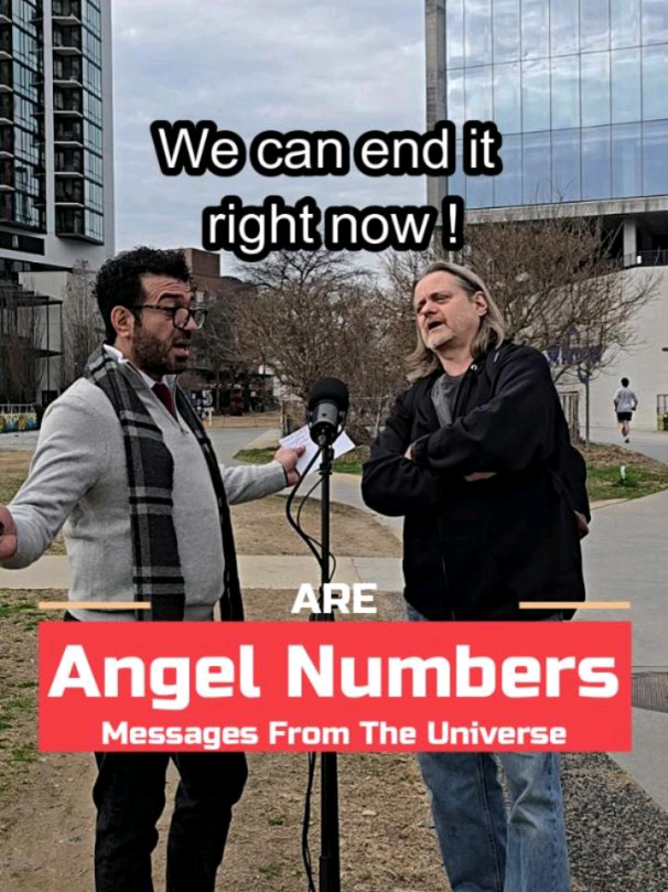 Are Angel numbers a message from the Universe ? @JFettiHoncho @Juan Aquino @Jaithelight  . . . #angelnumbers #messagesfromtheuniverse #streetinterview #creatorsearchinsights 