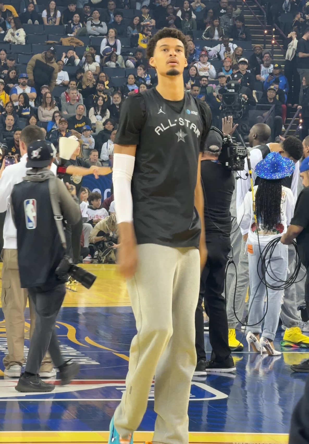 #wemby #wembanyama #spurs #sanantoniospurs #allstar #nbaallstar #allstargame2025 #sportstiktok #basketball #sanfrancisco 