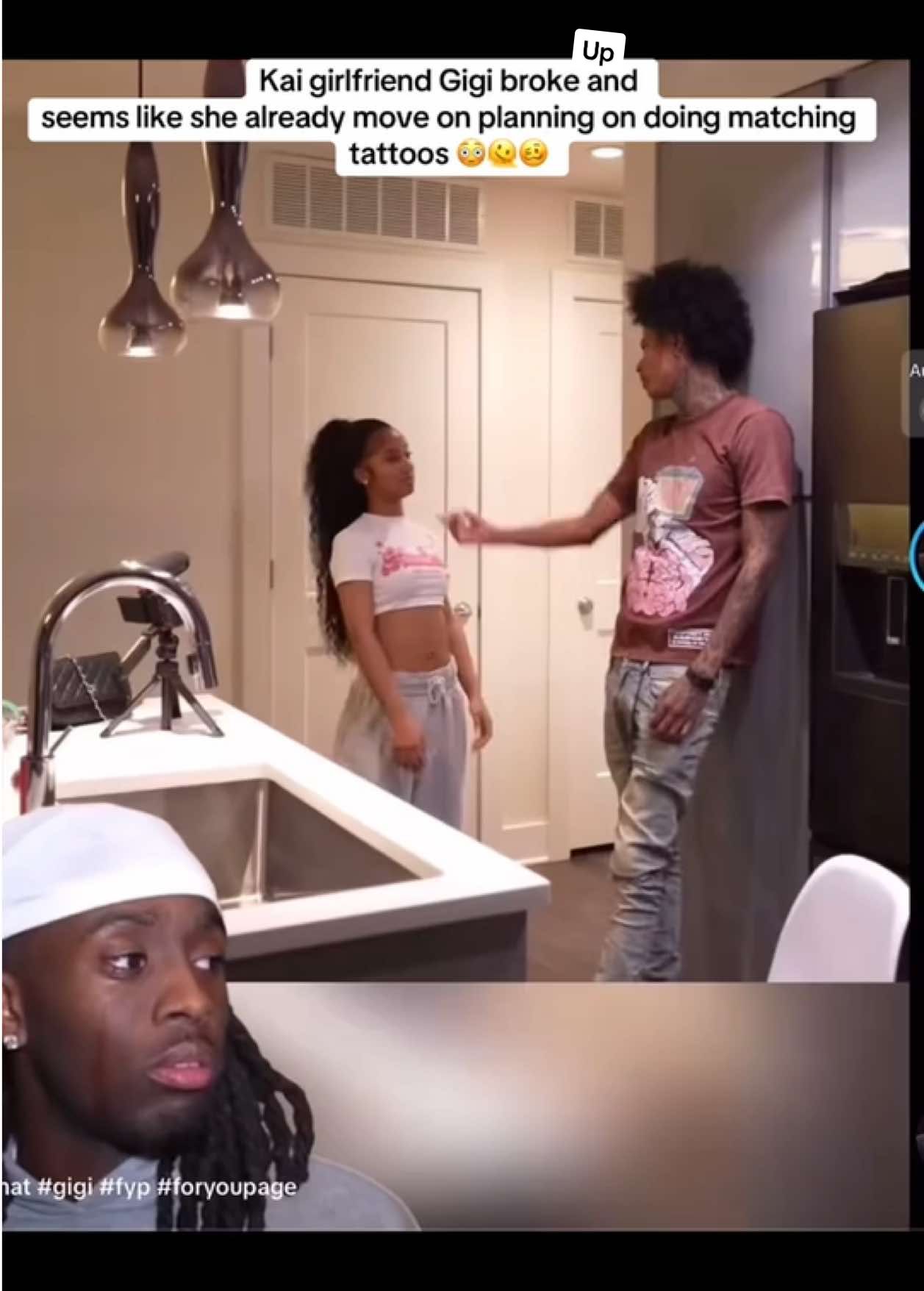 Why Kai girlfriend did him like that 😭😭#kaicenat #kai #fyp #kendricklamar #gigi 