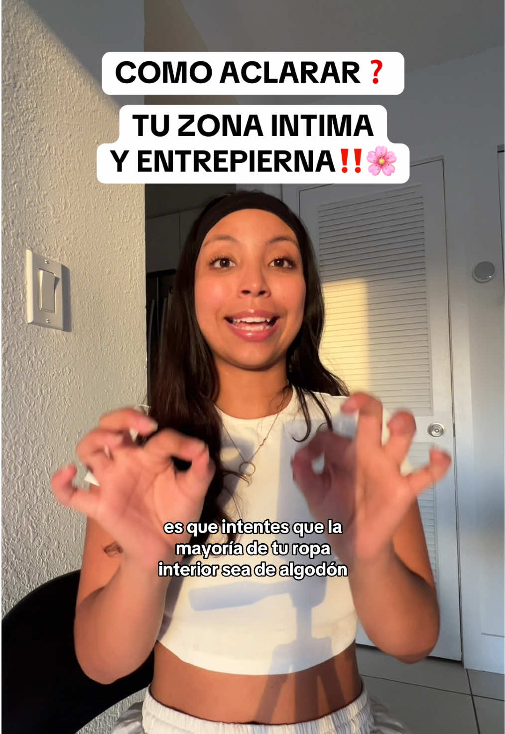 COMO ACLARAR TU ZONA INTIMA Y ENTREPIERNA‼️‼️‼️Sigue estos simples consejos y después me agradeces🥰🌸 #truly #trulybeauty #aclararlapiel #manchas #pigmentation #pielsana #mujeres #smellgoods #moisturizer #tips #storytelling #usa_tiktok #tiktokusa #unitedstates #TikTokShop 