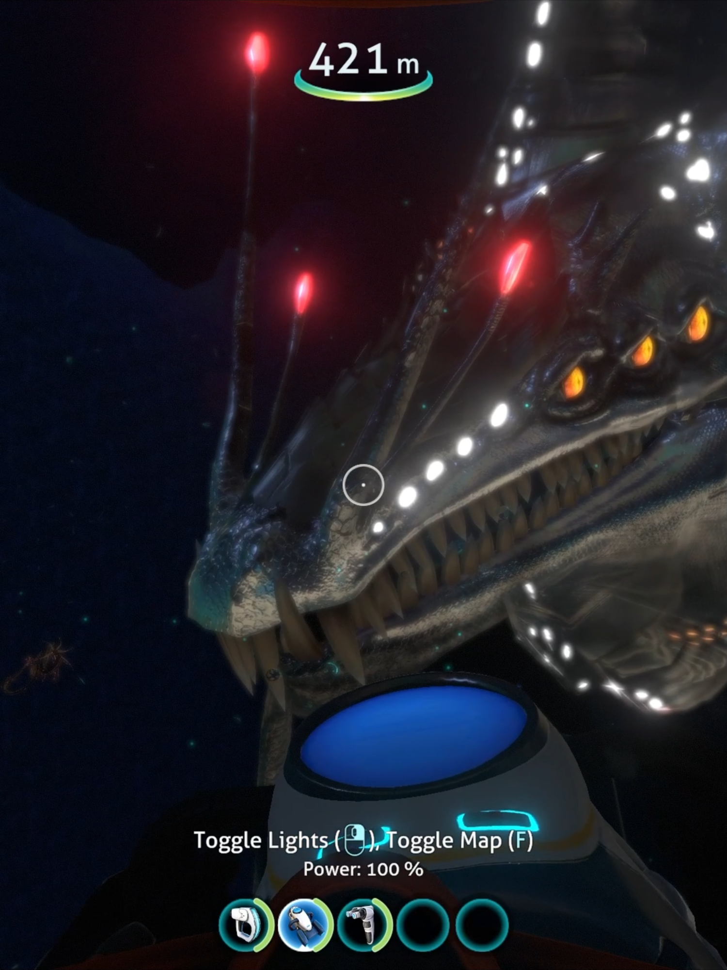 Gargantuan Responds to Baby Gargi #gaming #subnautica #subnauticamod #returnoftheancients #easteregg #adventure #horror #indiegame #indie #horrorgame #leviathan #gargantuanleviathan #underwater #ocean #thalassophobia #cute #scary #monsters #shorts