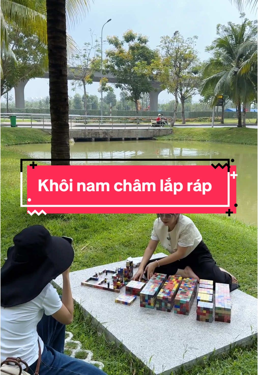 Khối nam châm lắp ráp #dochoi #dochoichobe #dochoithongminh #dochoilaprap #xuhuong #tiktokshop 
