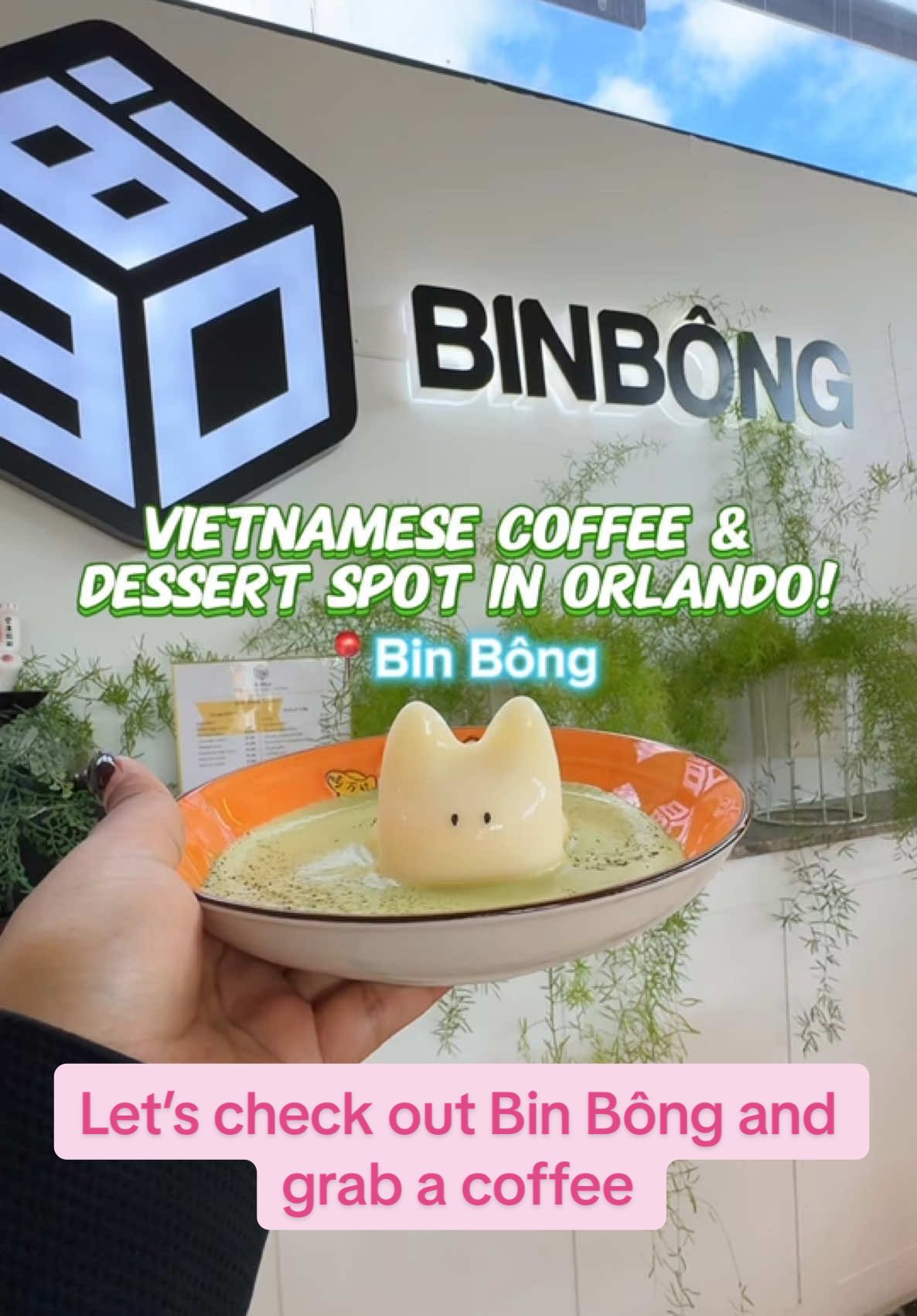 Here’s another coffee shop and dessert spot in Orlando you need to check out! ☕️🍮 📍Bin Bông: 1200 E Colonial Dr Orlando, FL 32803 #orlandocoffeeshop #orlandocoffee #orlandodesserts #orlandodessertshop #orlandocoffeeculture #coffeeshops #vietnamesedessert #vietnamesecoffee #orlandocafe #binbongorlando #orlandothingstodo #orlandofoodie 