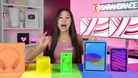 I Bought EVERY Color Apple Product #playstation5 #iphone16promax #samsung #camera