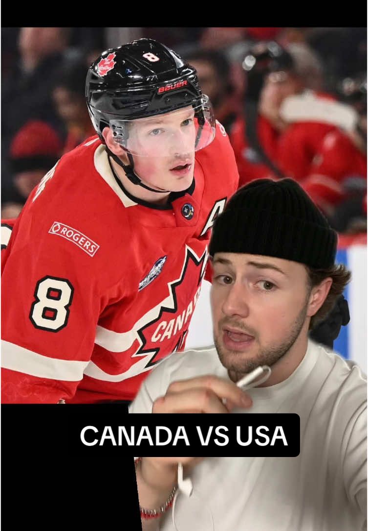 Who you got Team Canada or Team USA in the game tonight?  . . . #hockeytiktoks #icehockeyplayer #tapeguyluke #hockeytok #hockeyplayers #canada #hockey #hockeyplayer #hockeyday 