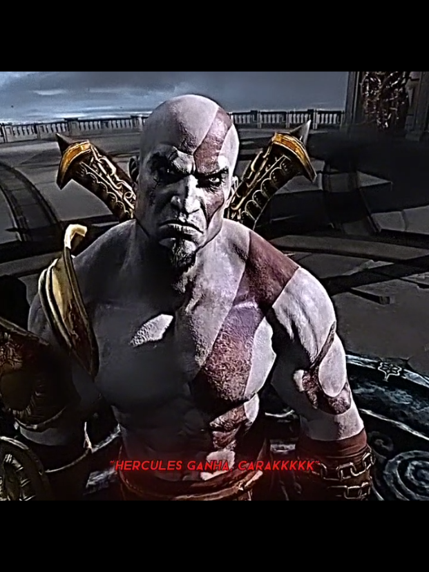 Mentalidade do Kratos: #godofwar#kratos#hercules 