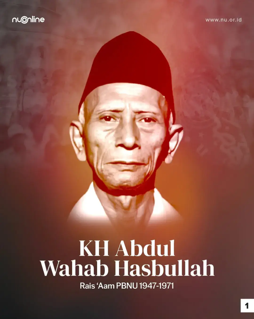 KH Abdul Wahab Chasbullah adalah seorang ulama inisiator dan pendiri organisasi Islam terbesar di Indonesia yakni, Nahdlatul Ulama (NU). Kiai Wahab lahir di Jombang pada tanggal 17 Oktober 1887 dan wafat pada tanggal 29 Desember 1971. Kiai Wahab Chasbullah merupakan seorang ulama yang bisa disebut komplet karena selain ahli di bidang ilmu agama, ia juga memiliki ilmu kanuragan, seorang pedagang, dan juga memiliki jiwa seni yang tinggi. #nahdlatululama #nuonline #nuonline_id #raisaam #pbnu #fyp 