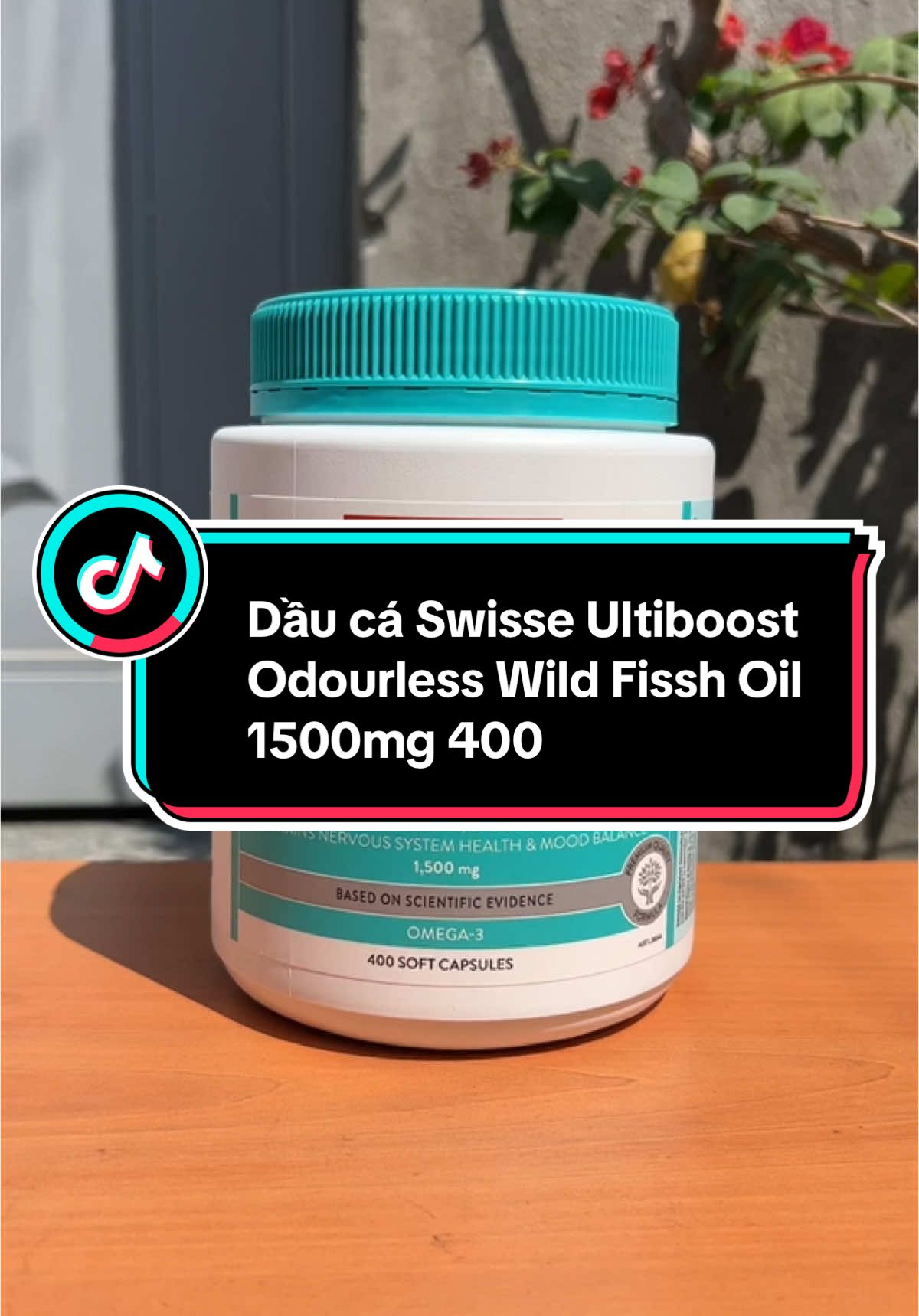 Dầu cá Swisse Ultiboost Odourless Wild Fissh Oil 1500mg 400  #uaplus #hangmy #hanguc #swisse 