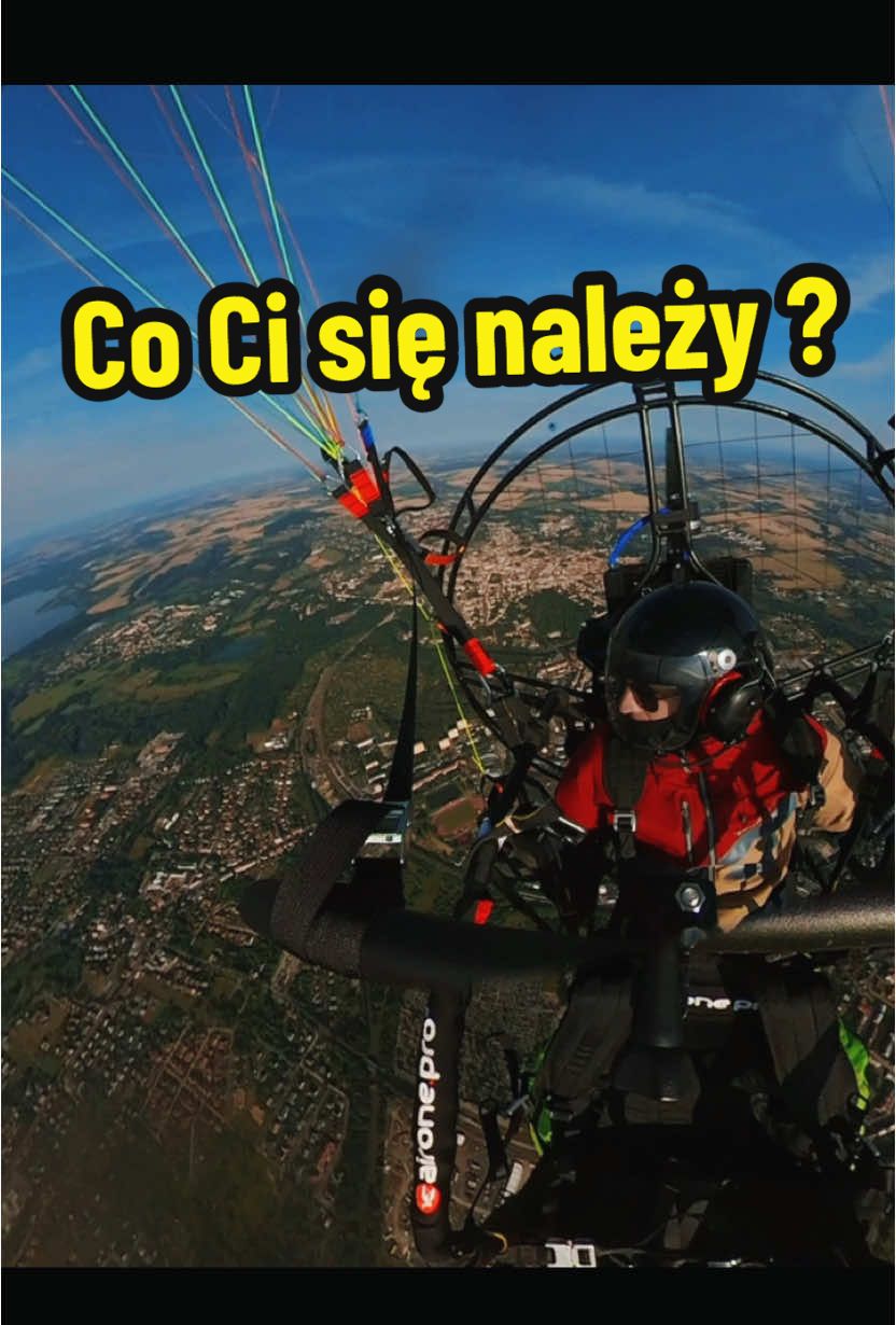 Czy coś Ci się należy? 🪂✈️#dlaciebie #dc #paralotnia #ppg #morywacja #prawda #falsz #start #ladowanie #energia #idzposwoje #idz #zyj #lec 