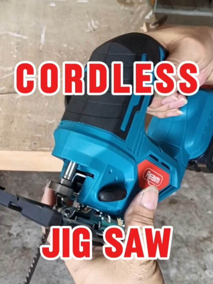 REAIM upgrade Cordless Jigsaw #CordlessJigsaw #HighPowerJigsaw #CurvedSawPortable #MultiFunctionWoodworkingPowerTool #HandheldCutterJigsaw #PowerToolsOriginal #fyp 