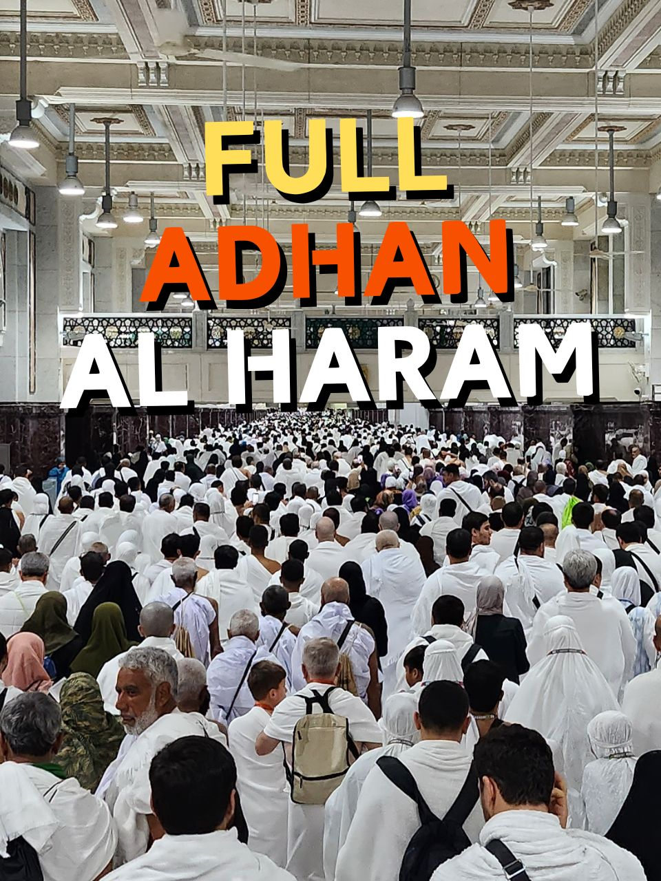 Most Beautiful Azan AL HARAM MAKKAH | Emotional Adhan | ♥️ #makkah #reels #trending #viralvideo