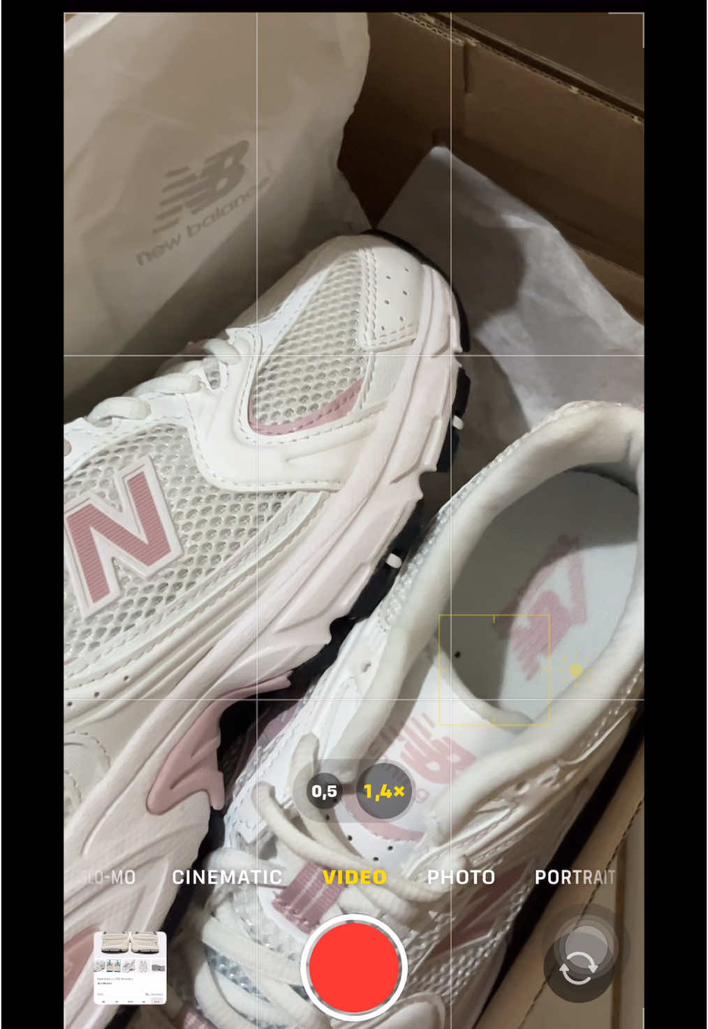 aaaa cancciii bgt 🥹💗🎀🌸🌷#newbalance #wishlist #cantik #pink #nb530 