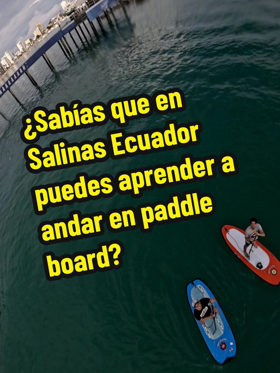 Paddle board Salinas.  Si deseas aprender un deporte nuevo y te gustan los retos, contactanos, en  Go Ecuador vivimos la aventura. #ecuatorianoviajero  #goecuador  #turismolocal  #turismoreceptivo  #aventura #deportes #paddleboard #salinas #ecuador 