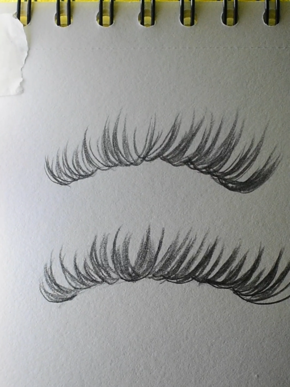 Tutorial eyelashes drawing  #tutorial #eyelashes #drawing 