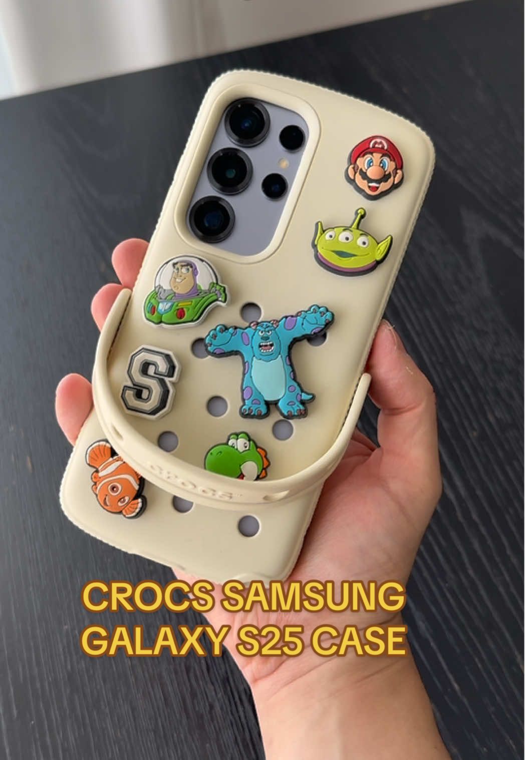 The Crocs Samsung Galaxy S25 case is super cute and customisable  #Samsung #GalaxyS25Ultra #SamsungGalaxyS25Ultra #S25Ultra #CrocsCase #GalaxyCrocsCase #Phone #Android