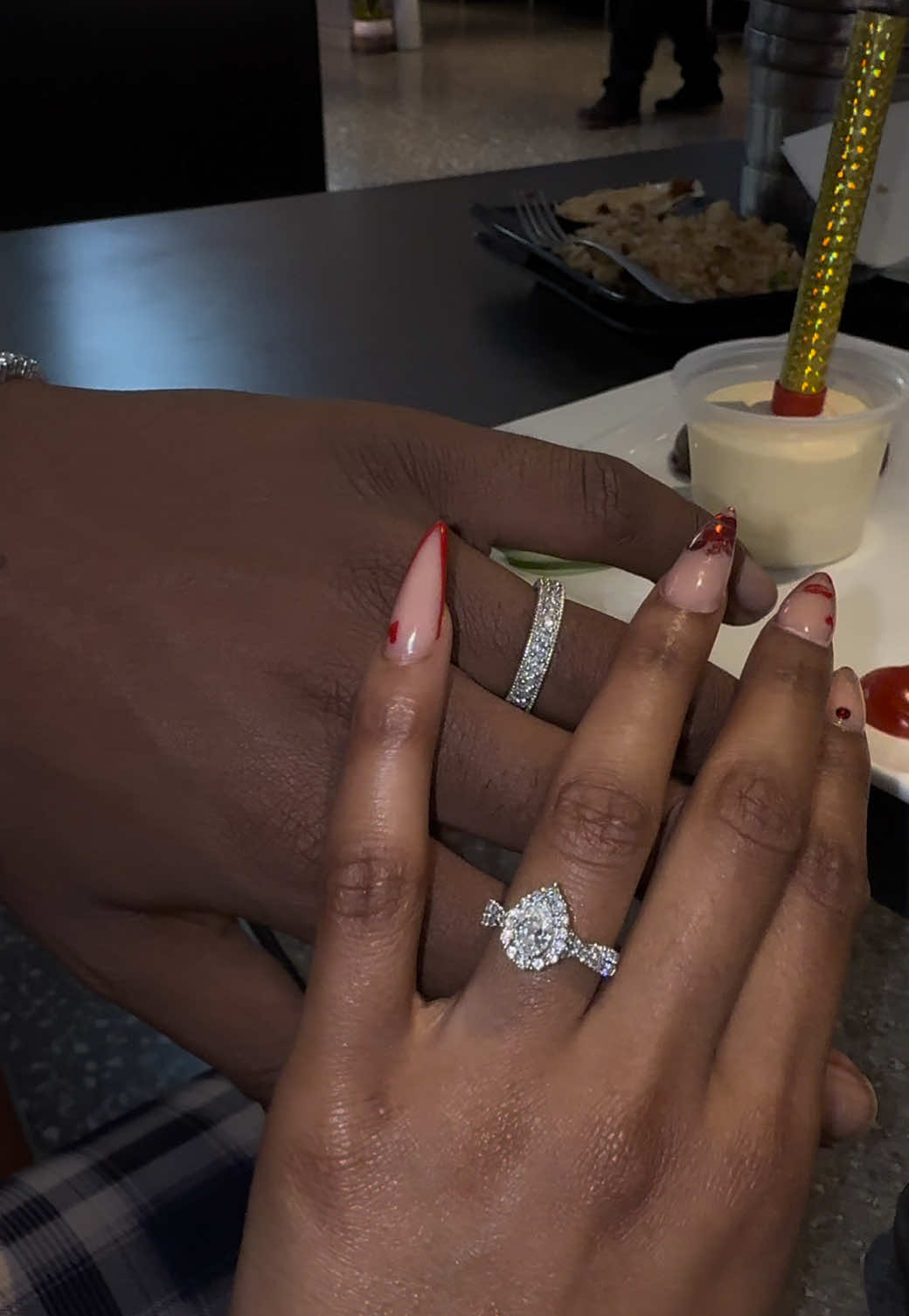 His & Hers 💎💍  #wedding #weddingring #ring #fiance 