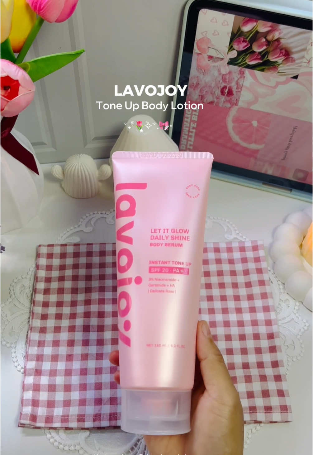 Bagus banget tone up nya😭 #toneup #bodyserum #lavojoy #lavojoybodyserum #lavojoymy #GlowUp #fypage 