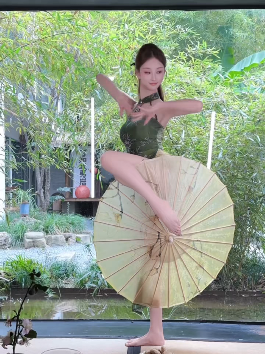 没点才艺都不敢喝茶了 #古典舞 #青衣dj #国风古韵 