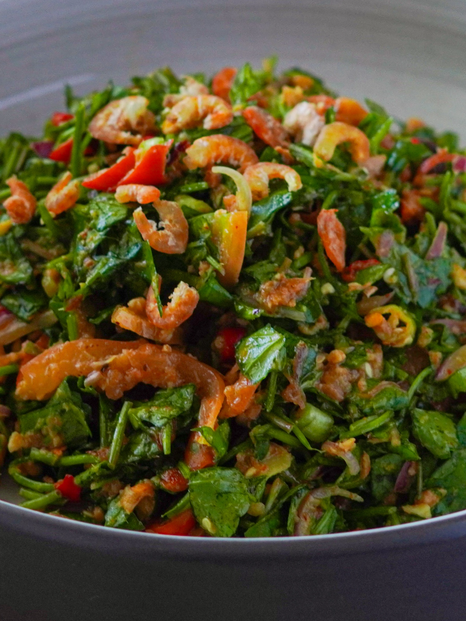 မြင်းခွါရွက်သုပ်...😋