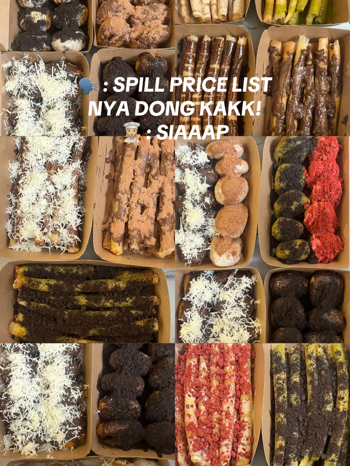 All variant cuma 15K aja bestie, sudah dapat 1Glaze & 1Topping ya bestt, bisa mix suka suka jugaa 😍🥰❤️ #pisanggoreng #pisang #piscok #viral #fyp #pisangnugget #idejualan #xybca #SmallBusiness #fypシ゚ #pisanglumer #fyppppppppppppppppppppppp 